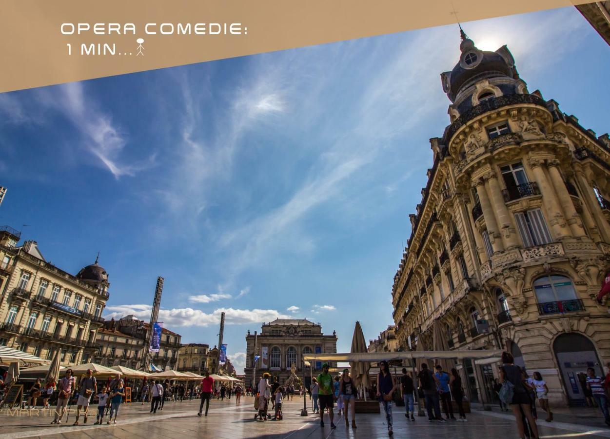 PLACE DE LA COMEDIE 2CHB 60m2 - La Conciergerie Martinkey's Montpellier Extérieur photo